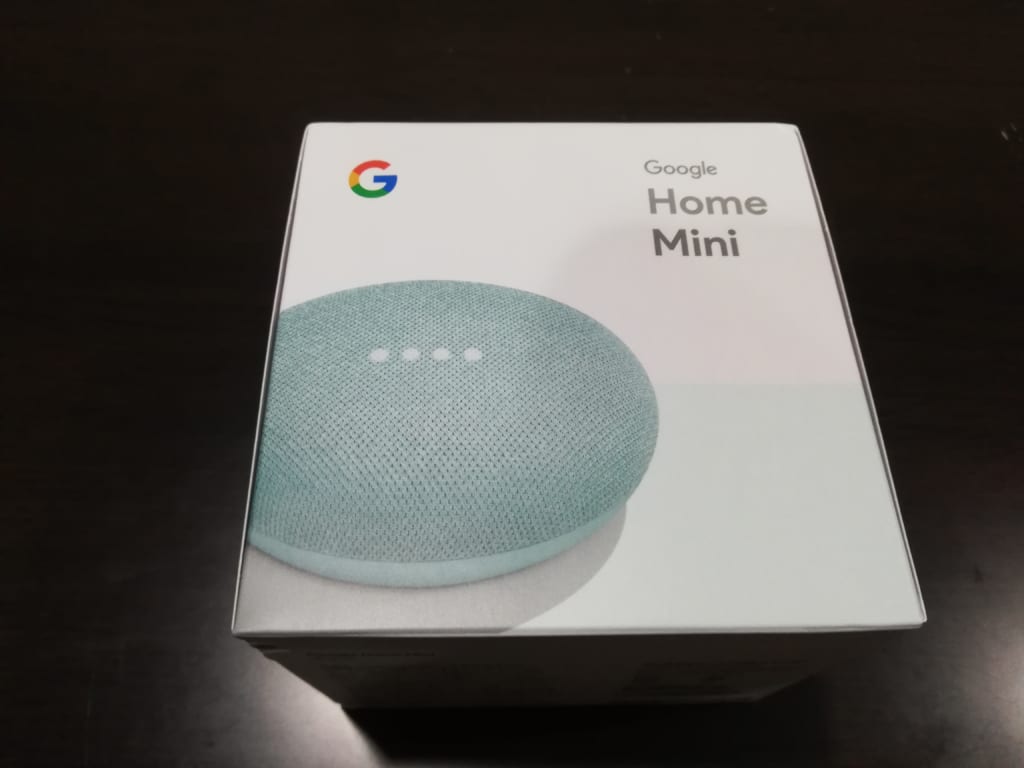 Google Home Miniの箱